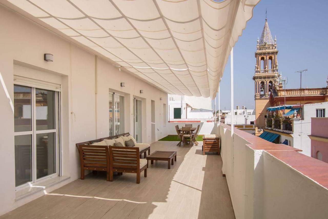 Triana Deluxe Skyview Lägenhet Sevilla Exteriör bild